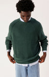 American Vintage Damsville Pullover Cedar Melange Herren Grün