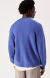 American Vintage Damsville Herrenpullover Saphirblau