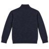 JOHNNYLOVE Lemar Navy Mohair Strickjacke Herren marineblau