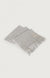 American Vintage Zinaco Schal Grey Black Melange Logo Grau