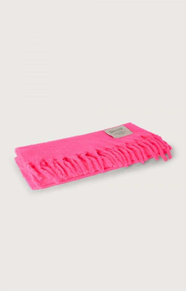American Vintage Zinaco Schal Fluorescent Pink Logo Pink