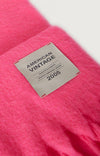 American Vintage Zinaco Schal Fluorescent Pink Logo Pink