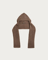 Homecore Baby Hood Coffee Strickkapuze Unisex braun