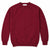 Harley of Scotland Brushed Wool Pullover Herren Maroon