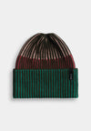 Selfhood Rib Block Beanie Army Unisex Bio Baumwolle Mütze grün