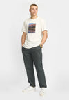Revolution Casual Trousers Black Herren dunkelgrau