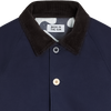 Bask In The Sun Ixone Jacket Navy Herren Worker Jacke blau