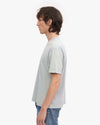 Colorful Standard Oversized Organic T-Shirt Herren Faded Grey am Model – Seitenansicht