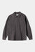 About Companions Dario Flanell-Overshirt in Mud – Vorderansicht