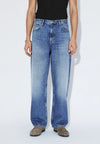 Dr. Denim Mid Fade Omar Relaxed Jeans Herren blau