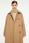Elvine Milleah Wool Coat Damen Wollmantel Jacke camel