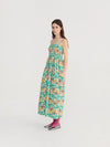Bobo Choses Color Herbalist Gathered Bustier Dress Kleid bunt