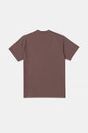 Edmmond Studios Duck Patch Plain Chocolate T-Shirt Herren braun