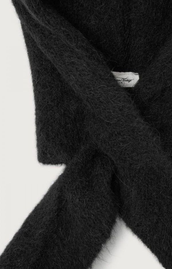 American Vintage Niby Balaklava Damen schwarz – Rückansicht