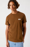 American Vintage Ykobow Herren-T-Shirt Moka Braun – Ansicht 1