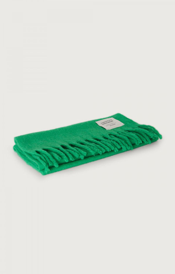 American Vintage Zinaco Schal Mint Logo grün – Ansicht 3