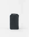O MY BAG Jett Wallet Universe Blue Soft Grain Leather Geldbörse blau