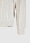 Cleptomanicx Parchment Chaser Sweater Herren creme