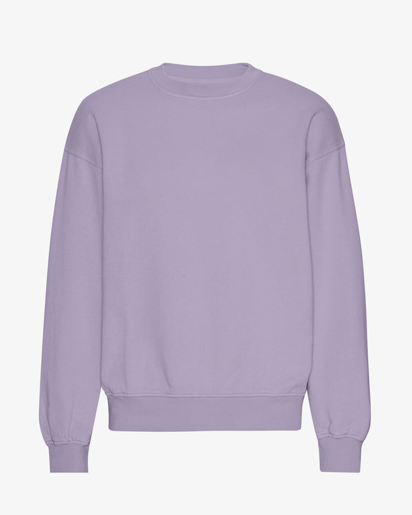 Colorful Standard Purple Jade Oversized Organic Crew Pullover Herren lila