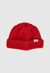 Cleptomanicx Beanie WALO Haute Red Rot