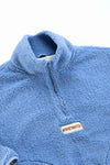 Arniko Moha Half Zip Fleecejacke Ice Blue Unisex Recycelt blau