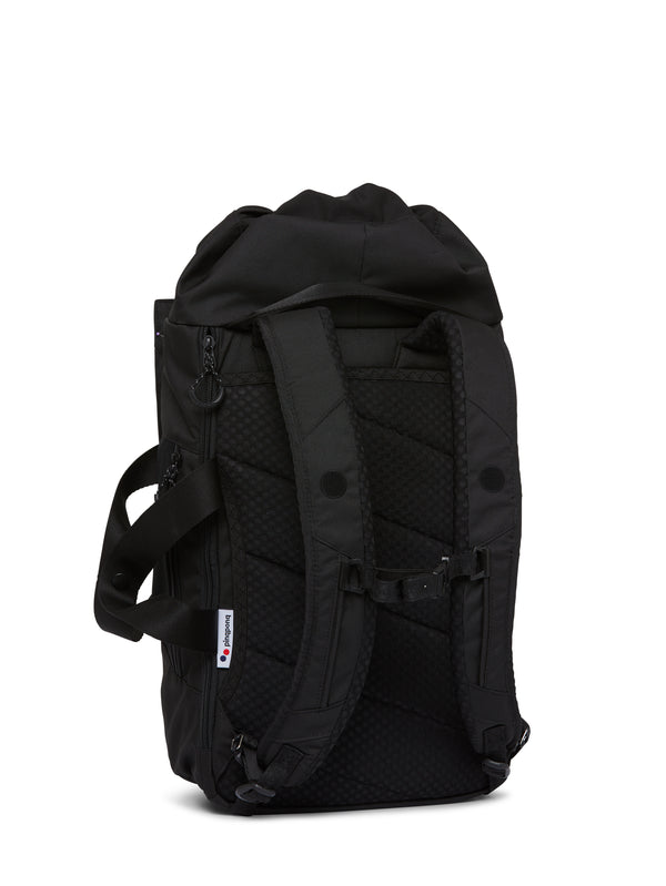 pinqponq Blok Medium Rooted Black Backpack Rucksack schwarz