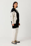 SKFK Benda GOTs Cardigan Damen Strickjacke schwarz weiß