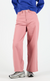 WEMOTO Stef Twill Wide Leg Pants Damen rosa