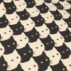 Dedicated Torekov Pepita Cats Tote Bag unisex Tragetasche weiß