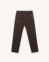 Faguo Hagenau Brown Workwear Hose Herren Baumwolle braun