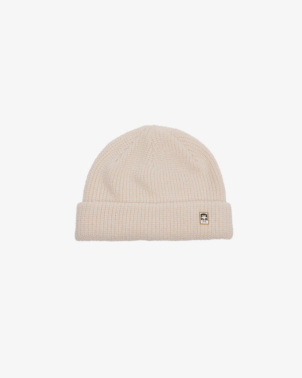 Obey Micro Beanie unisex Blanc de Blanc creme