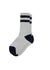 Klitmøller Striped Merino Socks Pastel grau-navy
