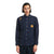 Portuguese Flannel Embroidery Flannell Shirt Navy Herren Hemd blau