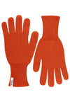 MELA Unisex Strick Handschuhe RISHI Orange Brick