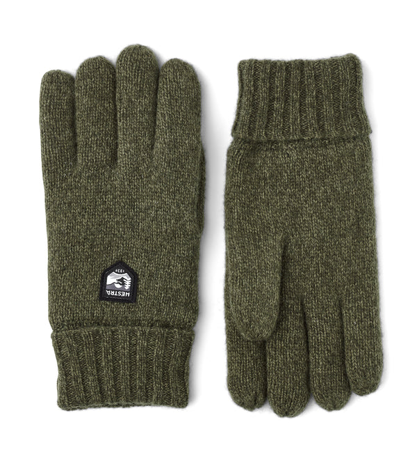 Hestra Basic Wool Glove Handschuh unisex oliv