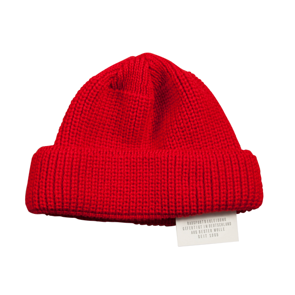 Thei Sprint TS-3 Beanie Strickmütze Fischer kurz rot