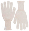 MELA Unisex Strick Handschuhe RISHI Cream Melange Weiß