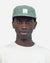 Olow Casquete Five Panel Signature Panel Pomba Cap Unisex salbeigrün