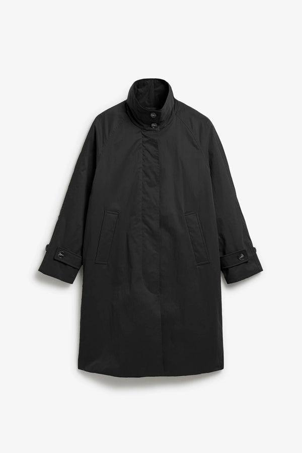 Elvine Fenja Black Damen Wattierter Mantel Wasserabweisend schwarz