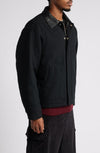 Obey Chisel Melton Jacket Black Winterjacke Herren schwarz