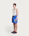 Homecore Blue Multi Trek Short Herren blau