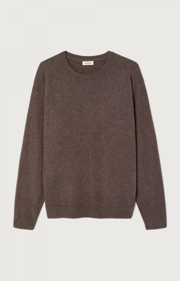 American Vintage Ouity Harrison Strickpullover Herren braun