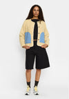 Selfhood Teddy Block Jacket Jacke Damen weiss