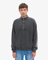 Colorful Standard Organic Quarter Zip Faded Black Pullover