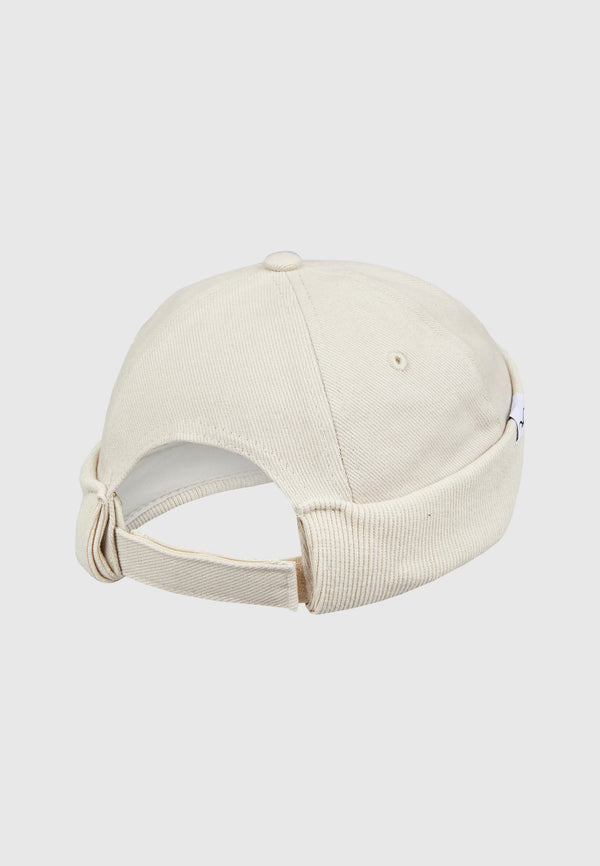 Cleptomanicx One Size Cap Brimless cremeweiss