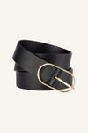 By-Bar Bella Belt Damen Gürtel Leder black schwarz