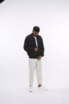 Arniko Binam Jacket 2.0 Black Satin Bomberjacke Herren schwarz
