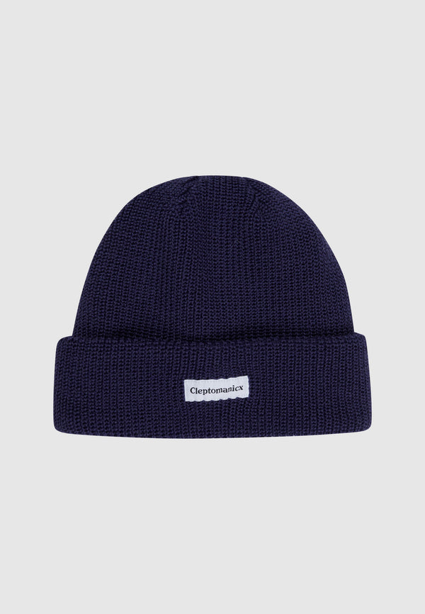 Cleptomanicx Shortie 2 Astral Aura Beanie Unisex dunkelblauviolett