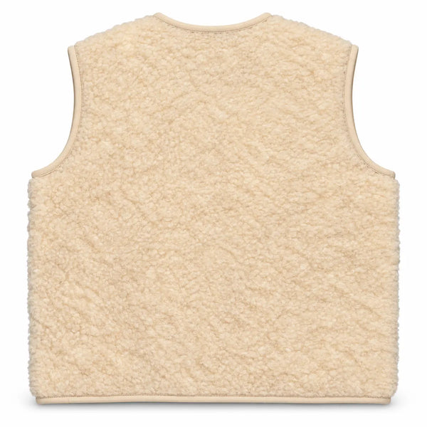 Coldbreaker Pepitko Wool Vest Wollweste Beige Wollweiß unisex