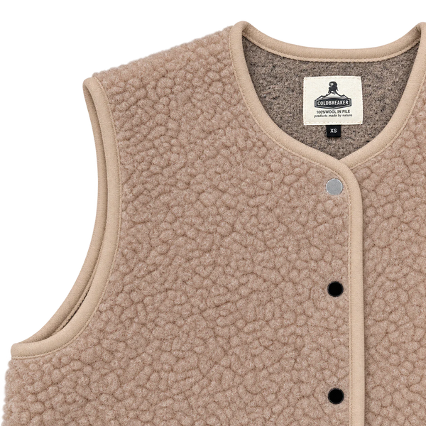 Coldbreaker TYB Tan Wollweste beige unisex